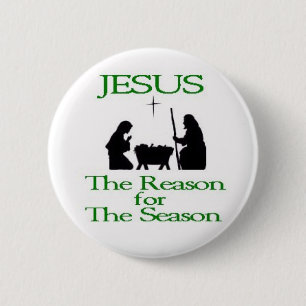 Badge Rond 5 Cm La raison de la saison