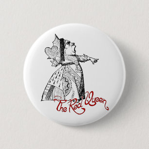 Badge Rond 5 Cm La reine rouge