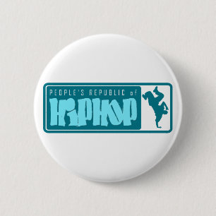 Badge Rond 5 Cm La République populaire de HipHop