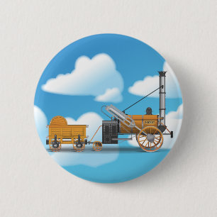 Badge Rond 5 Cm La Rocket