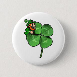 Badge Rond 5 Cm La Saint-Patrick - Soyez irlandais !