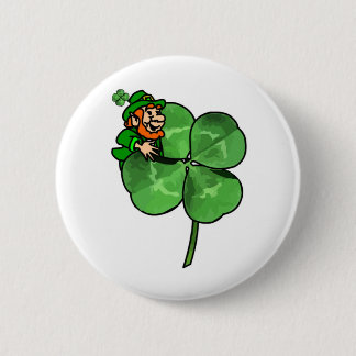Badge Rond 5 Cm La Saint-Patrick - Soyez irlandais !
