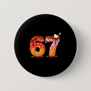 Badge Rond 5 Cm La Saint-Valentin 67 Meme Rempli De Cœurs Drôle S