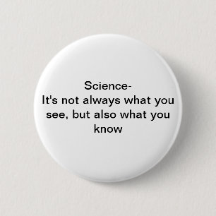 Badge Rond 5 Cm La Science