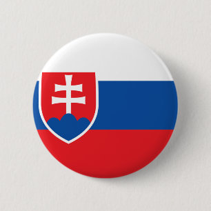 Badge Rond 5 Cm la Slovaquie
