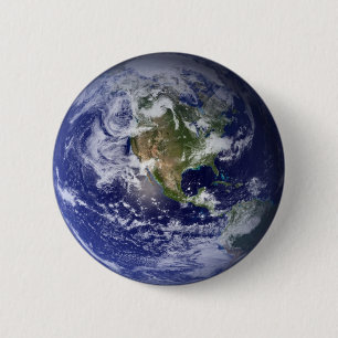 Badge Rond 5 Cm La terre