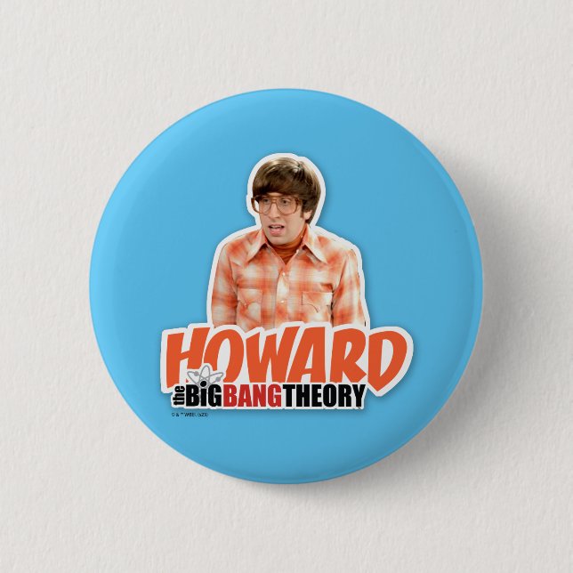Badge Rond 5 Cm La théorie du Big Bang | Howard (Devant)