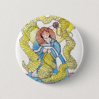Badge Rond 5 Cm La tricoteuse