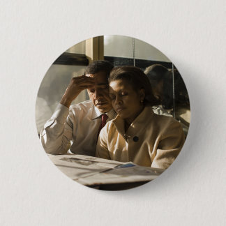 Badge Rond 5 Cm La vie dans le bouton d'amour