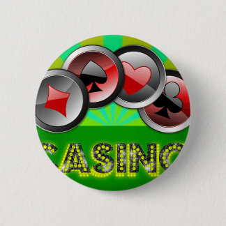 Badge Rond 5 Cm La vie de casino
