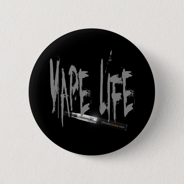 Badge Rond 5 Cm La vie de Vape ! (Devant)