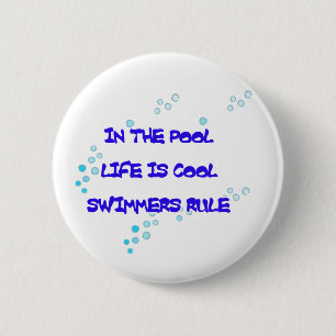 Badge Rond 5 Cm La vie est bouton rond frais