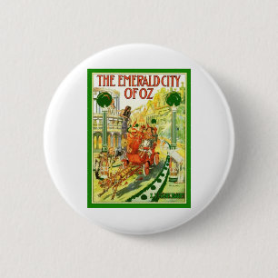 Badge Rond 5 Cm La ville verte de l'once