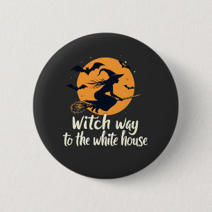 Badge Rond 5 Cm La voie de la sorcière pour l'élection à la Maison