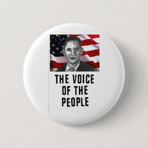Badge Rond 5 Cm La voix des personnes