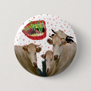 Badge Rond 5 Cm La voix végétale