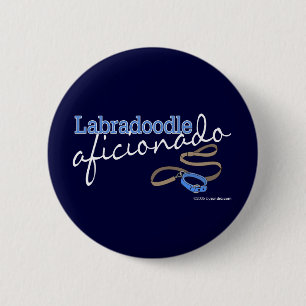 Badge Rond 5 Cm Labradoodle