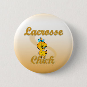 Badge Rond 5 Cm Lacrosse