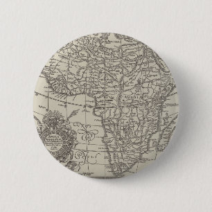 Badge Rond 5 Cm L'Afrique avant Stanley