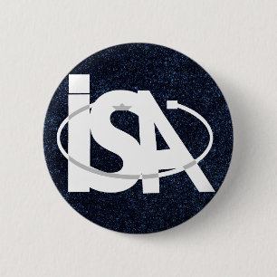 Badge Rond 5 Cm L'agence spatiale de l'Israël - סוכנותהח