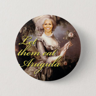 Badge Rond 5 Cm Laissez-les manger l'arugula