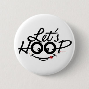 Badge Rond 5 Cm Laissez-nous cercle : Boutons