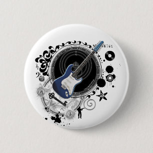 Badge Rond 5 Cm L'alchimie de l'image de musique