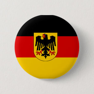Badge Rond 5 Cm L'Allemagne, Allemagne