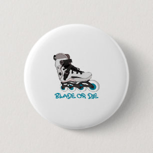 Badge Rond 5 Cm Lame ou mort