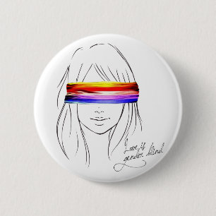 Badge Rond 5 Cm L'amour est abat-jour de genre