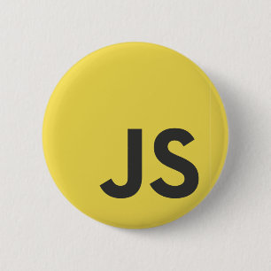 Badge Rond 5 Cm langage de programmation Java Script JS