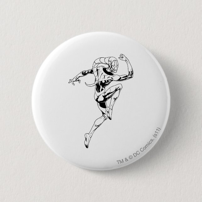 Badge Rond 5 Cm Lanterne bleue 3 (Devant)