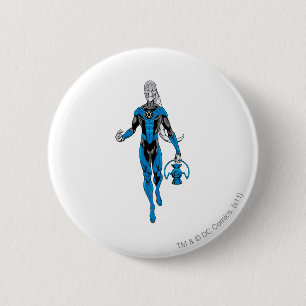 Badge Rond 5 Cm Lanterne bleue 4