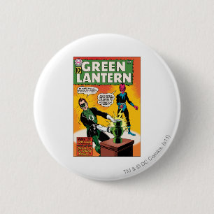 Badge Rond 5 Cm Lanterne et couverture vertes de Sinestro
