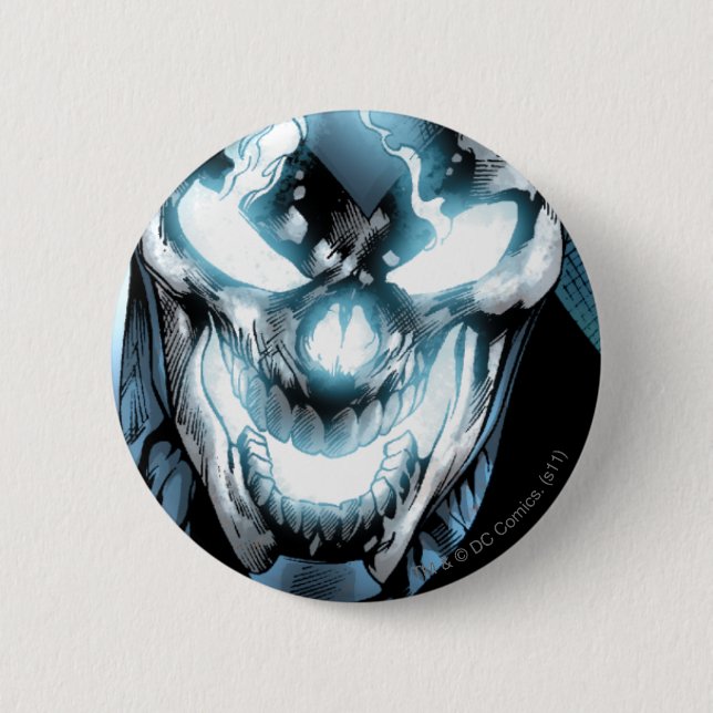 Badge Rond 5 Cm Lanterne noire - couleur (Devant)