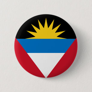 Badge Rond 5 Cm l'Antigua et le Barbuda