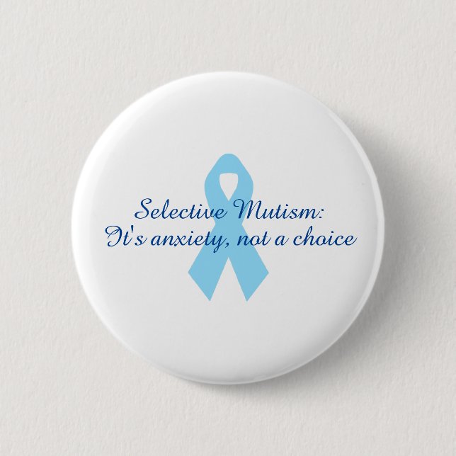 Badge Rond 5 Cm L'anxiété n'est pas un choix (Devant)