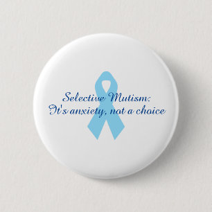 Badge Rond 5 Cm L'anxiété n'est pas un choix