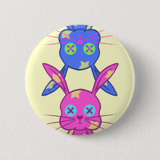 Badge Rond 5 Cm Lapin
