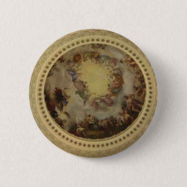 Badge Rond 5 Cm L'apothéose de l'art de Washington DC de (Devant)