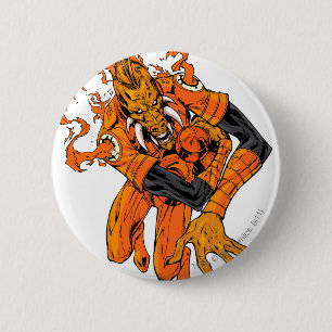 Badge Rond 5 Cm Larfleeze - Agent Orange 7