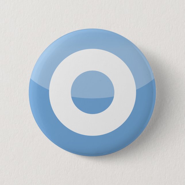 Badge Rond 5 Cm L'Argentine (Devant)