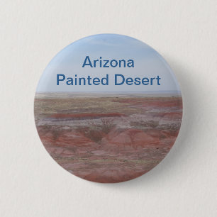 Badge Rond 5 Cm L'Arizona a peint le désert