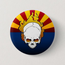 Badge Rond 5 Cm L'Arizona… c'est une chaleur sèche