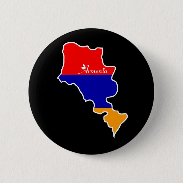 Badge Rond 5 Cm L'Arménie fraîche (Devant)