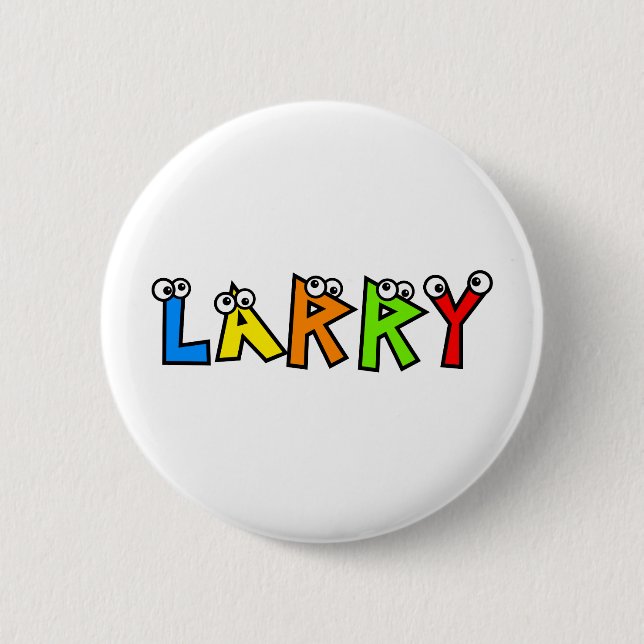 Badge Rond 5 Cm Larry (Devant)