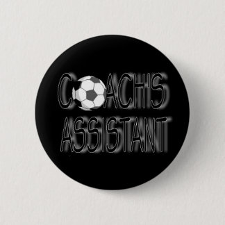 Badge Rond 5 Cm l'assistant de l'entraîneur