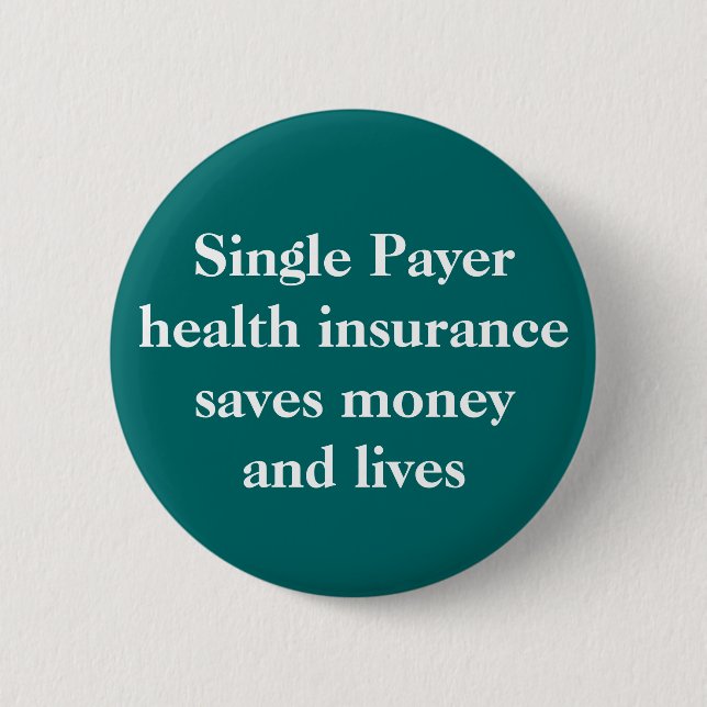 Badge Rond 5 Cm L'assurance maladie simple de débiteur peut (Devant)