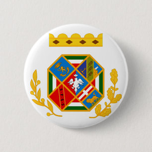 Badge Rond 5 Cm Latium Italie