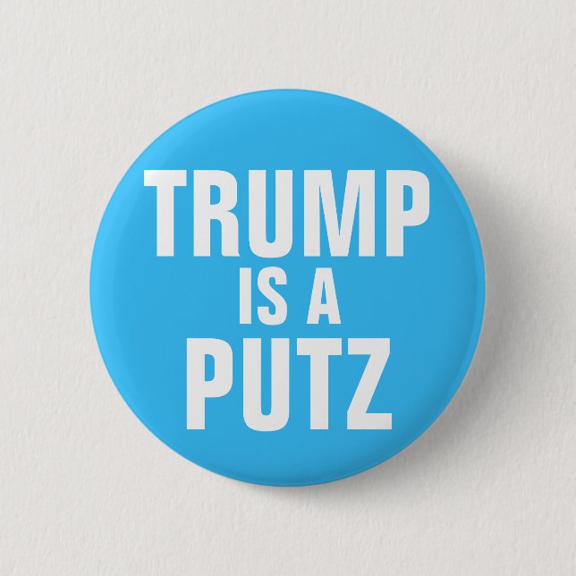 Badge Rond 5 Cm L'atout est un bouton de Putz (Devant)
